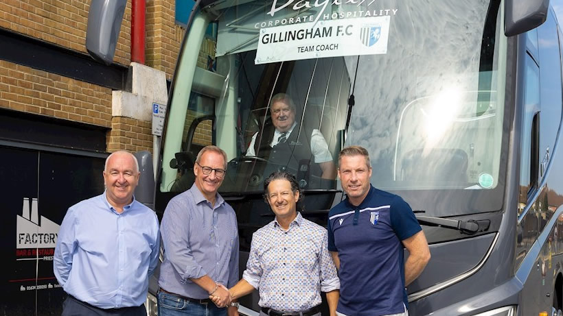 Official Travel Partner to Gillingham FC