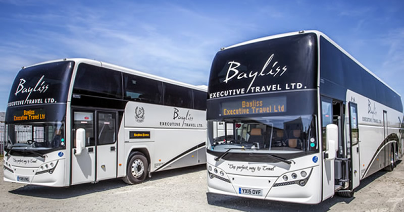 Coach hire services from Bayliss